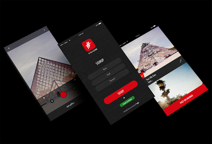 Portfolio of Julien HERON - Interactive Designer based in Hong Kong. Web project - Ray-Ban Mobile App